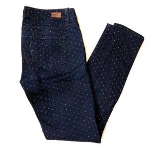 Paige Skinny Jeans Pin Dot